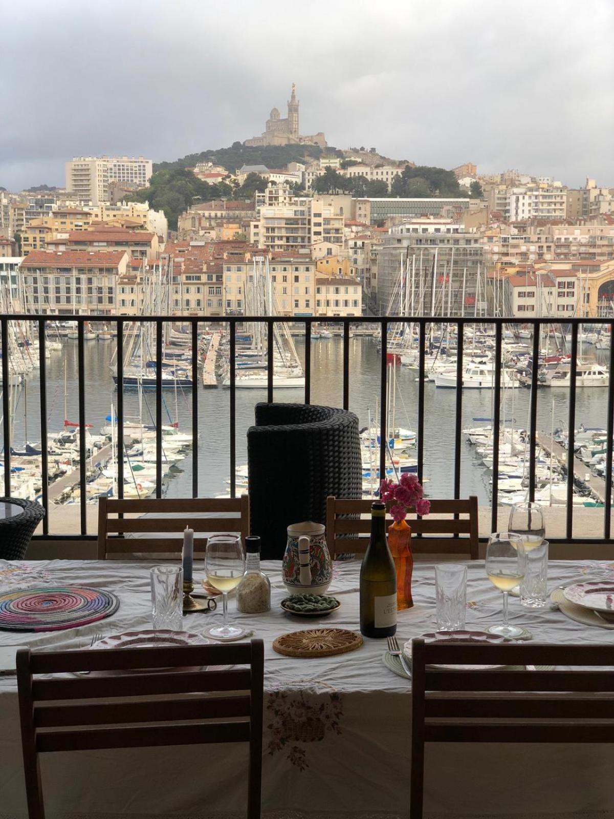 Grand T2 Surplombant Le Vieux Port Marseille 아파트 외부 사진